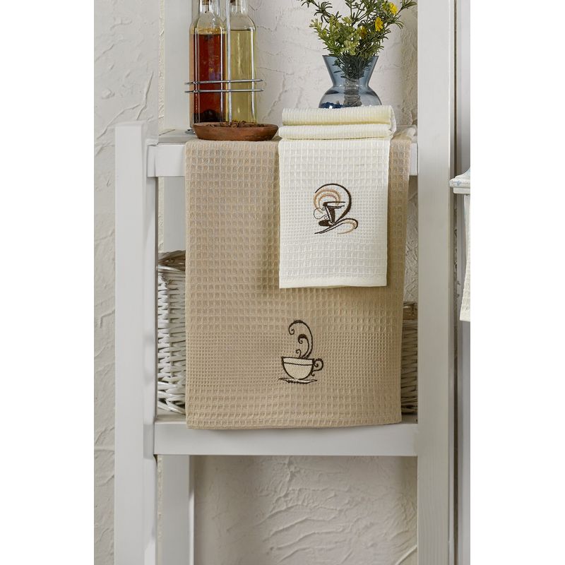 Market - Curatenie si intretinere casa - Produse bucatarie - Lavete si bureti - Set prosoape de bucatarie, L'essentiel Maison, multicolor, 40x60 cm, 100% bumbac, brodate, 336EPJ1179 - Infinity.ro