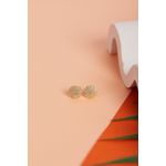 Fashion, accesorii si bijuterii - Femei - Bijuterii femei - Cercei femei - Cercei, Heliophilia, argint 925, zirconiu, auriu, marime universala, 757ELS1931 - Infinity.ro