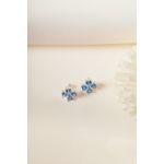 Fashion, accesorii si bijuterii - Femei - Bijuterii femei - Cercei femei - Cercei, Heliophilia, argint 925, albastru, unica - Infinity.ro