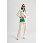 Fashion, accesorii si bijuterii - Femei - Accesorii femei - Genti si rucsacuri femei - Geanta de mana, Lucky Bees, piele polivinilica, verde, 23x8x14 cm - Infinity.ro