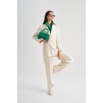 Fashion, accesorii si bijuterii - Femei - Accesorii femei - Genti si rucsacuri femei - Geanta de mana, Lucky Bees, piele polivinilica, verde, 23x8x14 cm - Infinity.ro