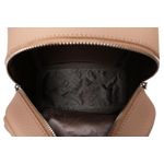 Fashion, accesorii si bijuterii - Femei - Accesorii femei - Genti si rucsacuri femei - Rucsac, Lucky Bees, piele ecologica, camel, 26x14x30 cm - Infinity.ro