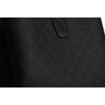 Fashion, accesorii si bijuterii - Femei - Accesorii femei - Genti si rucsacuri femei - Geanta de umar, Lucky Bees, dama, negru si gri, 29x13x21 cm, piele sintetica - Infinity.ro