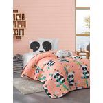Casa si Gradina - Textile si covoare - Lenjerii de pat - Lenjerii copii - Set cuvertura de pat single, L'essentiel Maison, roz, 160x220 cm, 65% bumbac 35% poliester - Infinity.ro