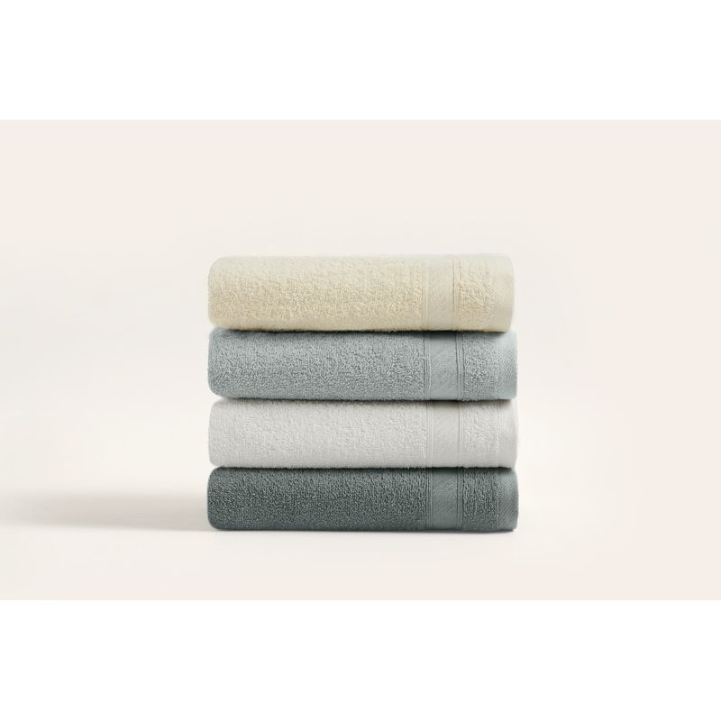 Casa si Gradina - Textile si covoare - Textile baie - Prosoape - Set prosoape fata, L'essentiel Maison, multicolor, 50x90 cm, 100% bumbac, 4 bucati, 459ELT1142 - Infinity.ro