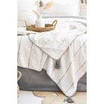 Casa si Gradina - Textile si covoare - Lenjerii de pat - Seturi de lenjerie - Set lenjerie de pat dublu, L'essentiel Maison, gri, 240x260 cm, 100% bumbac, jacquard, 157SHS6772 - Infinity.ro