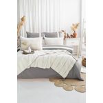 Casa si Gradina - Textile si covoare - Lenjerii de pat - Seturi de lenjerie - Set lenjerie de pat dublu, L'essentiel Maison, gri, 240x260 cm, 100% bumbac, jacquard, 157SHS6772 - Infinity.ro