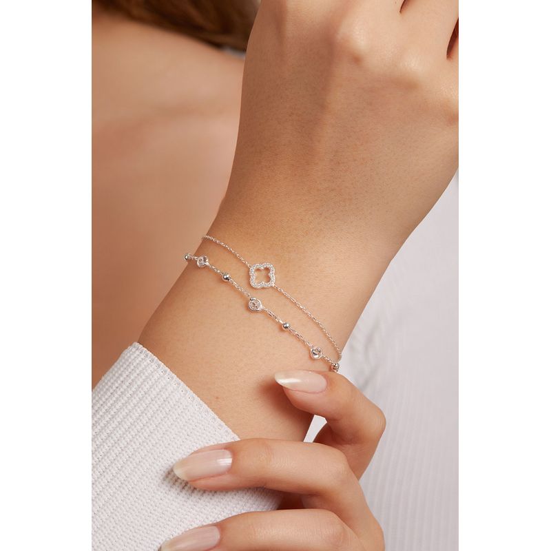 Fashion, accesorii si bijuterii - Femei - Bijuterii femei - Bratari femei - Bratara, Heliophilia, argint 925, argintiu, marime universala, 757ELS1517 - Infinity.ro