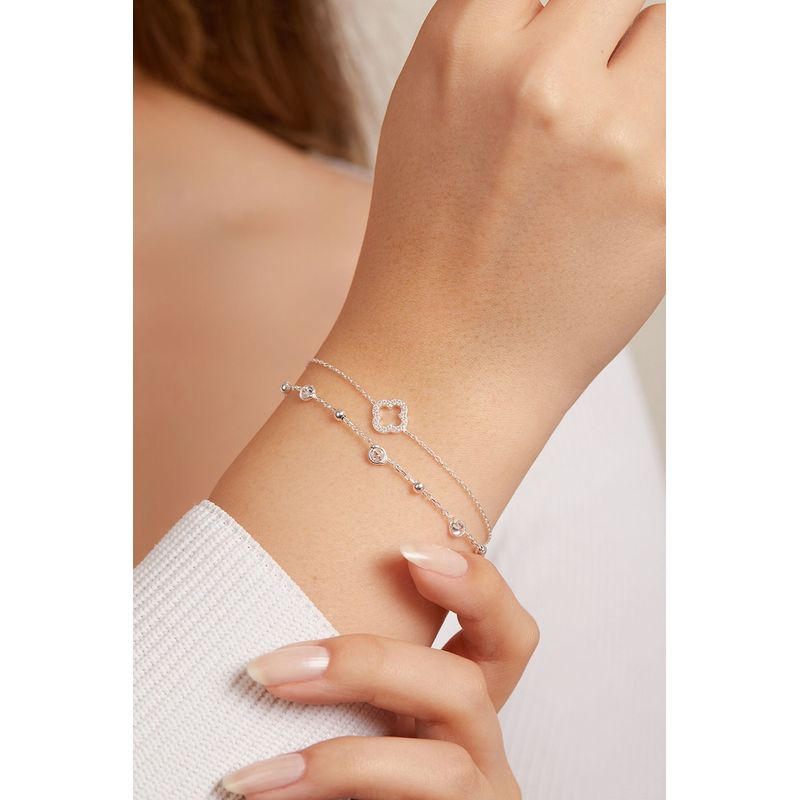 Fashion, accesorii si bijuterii - Femei - Bijuterii femei - Bratari femei - Bratara, Heliophilia, argint 925, argintiu, marime universala, 757ELS1517 - Infinity.ro