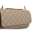 Fashion, accesorii si bijuterii - Femei - Accesorii femei - Genti si rucsacuri femei - Geanta crossbody, Lucky Bees, crem, piele ecologica, 22x6x14 cm - Infinity.ro