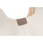 Fashion, accesorii si bijuterii - Femei - Accesorii femei - Genti si rucsacuri femei - Geanta tote, Lucky Bees, dama, crem, 30x9x29 cm, piele polivinilica - Infinity.ro