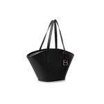 Fashion, accesorii si bijuterii - Femei - Accesorii femei - Genti si rucsacuri femei - Geanta tote, Lucky Bees, dama, negru, 33x13x25 cm, piele ecologica - Infinity.ro