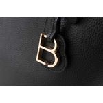 Fashion, accesorii si bijuterii - Femei - Accesorii femei - Genti si rucsacuri femei - Geanta tote, Lucky Bees, dama, negru, 33x13x25 cm, piele ecologica - Infinity.ro