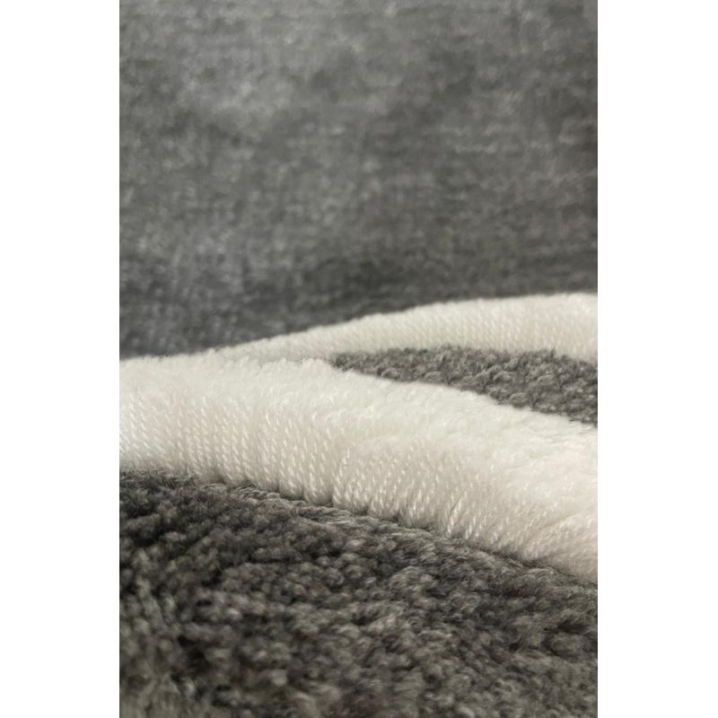 Casa si Gradina - Textile si covoare - Covoare - Covorase baie - Set covorase de baie, L'essentiel Maison, antracit, 60x100 cm si 50x60 cm, 100% acril, antibacterian - Infinity.ro