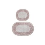 Casa si Gradina - Textile si covoare - Covoare - Covorase baie - Set covorase baie, L'essentiel Maison, multicolor, 60x100 cm + 50x60 cm, 100% poliester, antiderapant, 359CHL5273 - Infinity.ro