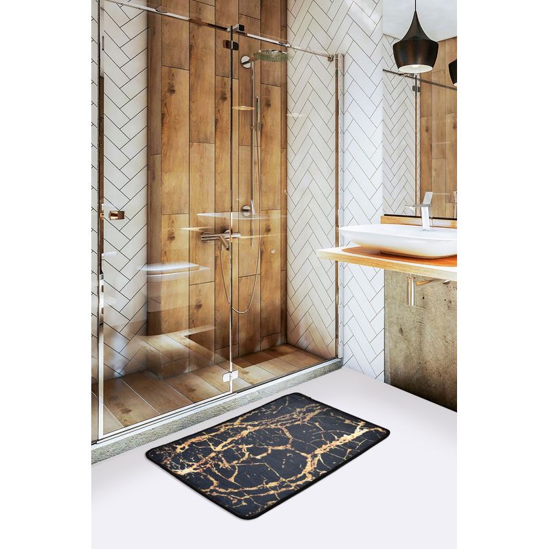Casa si Gradina - Textile si covoare - Covoare - Covorase baie - Covoras de baie, L'essentiel Maison, multicolor, 40x60 cm, 100% poliester, antiderapant, 359CHL4172 - Infinity.ro