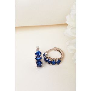 Cercei, Heliophilia, argint 925, argintiu, diametru 1,5 cm, 757ELS1864