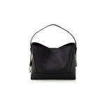 Fashion, accesorii si bijuterii - Femei - Accesorii femei - Genti si rucsacuri femei - Geanta de umar, Lucky Bees, piele ecologica, negru, 25x11x20 cm - Infinity.ro