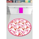 Casa si Gradina - Textile si covoare - Covoare - Covorase baie - Covoras de baie, L'essentiel Maison, multicolor, 120 cm, 100% poliester, antiderapant, 359CHL4842 - Infinity.ro