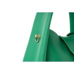 Fashion, accesorii si bijuterii - Femei - Accesorii femei - Genti si rucsacuri femei - Geanta de mana, Lucky Bees, dama, verde, 25x13x19 cm, piele polivinilica - Infinity.ro