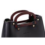 Fashion, accesorii si bijuterii - Femei - Accesorii femei - Genti si rucsacuri femei - Geanta de mana, Lucky Bees, dama, negru, 35x13x25 cm, piele polivinilica - Infinity.ro