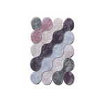 Casa si Gradina - Textile si covoare - Covoare - Covorase baie - Covoras de baie, L'essentiel Maison, mov gri lila, 70x120 cm, 100% poliester, antiderapant - Infinity.ro
