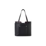 Fashion, accesorii si bijuterii - Femei - Accesorii femei - Genti si rucsacuri femei - Geanta tote, Lucky Bees, piele polivinilica, negru, 30x12x26 cm - Infinity.ro