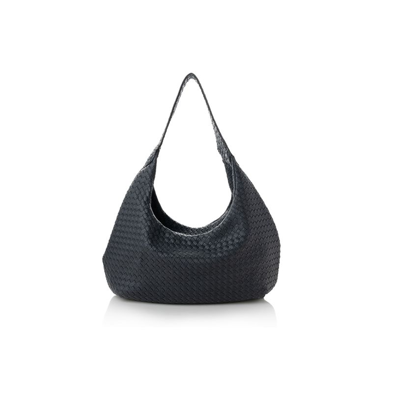 Fashion, accesorii si bijuterii - Femei - Accesorii femei - Genti si rucsacuri femei - Geanta tote, Lucky Bees, piele polivinilica, antracit, 14x14x19 cm - Infinity.ro