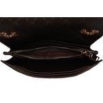 Fashion, accesorii si bijuterii - Femei - Accesorii femei - Genti si rucsacuri femei - Geanta crossbody, Lucky Bees, piele sintetica, maro, 22x6x14 cm - Infinity.ro