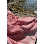 Casa si Gradina - Textile si covoare - Textile baie - Prosoape - Prosop de plaja, L'essentiel Maison, rosu, 90x175 cm, 100% bumbac - Infinity.ro