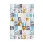 Casa si Gradina - Textile si covoare - Covoare - Covorase baie - Set covorase de baie, L'essentiel Maison, multicolor, 50x60 cm si 60x100 cm, 100% poliester, antiderapant, antibacterian, 299ANR1554 - Infinity.ro