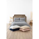Casa si Gradina - Textile si covoare - Pături și cuverturi - Pături - Patura dubla pique, L'essentiel Maison, gri, 200x220 cm, 70% bumbac 30% poliester - Infinity.ro