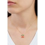 Fashion, accesorii si bijuterii - Femei - Bijuterii femei - Coliere femei - Colier metalic, Heliophilia, auriu, marime universala - Infinity.ro