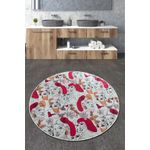 Casa si Gradina - Textile si covoare - Covoare - Covorase baie - Covoras de baie, L'essentiel Maison, multicolor, 80 cm, 100% poliester, antiderapant, 359CHL4846 - Infinity.ro