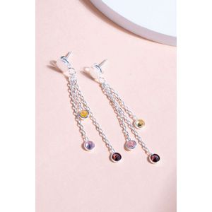 Cercei, Heliophilia, argint 925, argintiu, marime universala, 757ELS1984