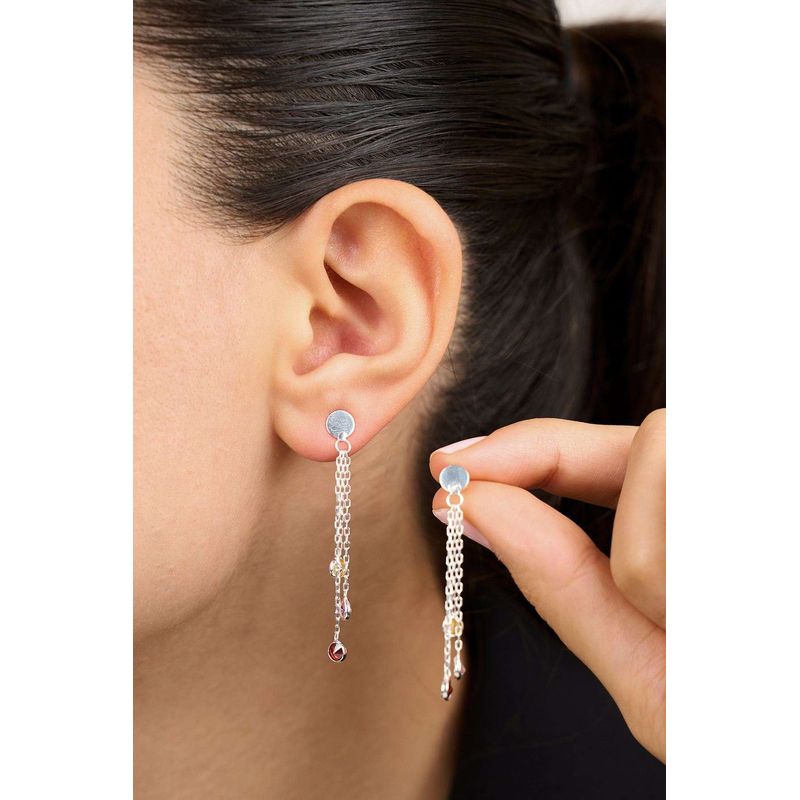 Fashion, accesorii si bijuterii - Femei - Bijuterii femei - Cercei femei - Cercei, Heliophilia, argint 925, argintiu, marime universala, 757ELS1984 - Infinity.ro