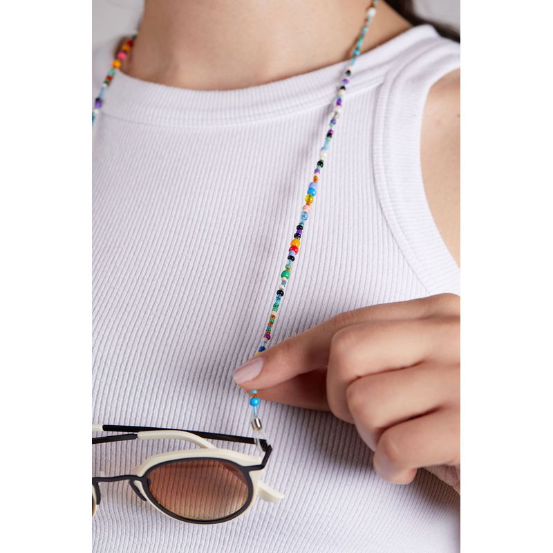 Ingrijire personala si Cosmetice - Sanatate si wellness - Optica medicala - Accesorii pentru ochelari si lentile de contact - Lant pentru ochelari, Heliophilia, metal, multicolor, 50 cm - Infinity.ro