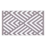Casa si Gradina - Textile si covoare - Textile baie - Prosoape - Prosop de plaja fouta, L'essentiel Maison, gri alb, 100x180 cm, 100% bumbac, 581CAN1910 - Infinity.ro