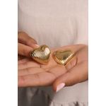 Fashion, accesorii si bijuterii - Femei - Bijuterii femei - Cercei femei - Cercei, Heliophilia, metal, auriu, marime unica, 757ELS1334 - Infinity.ro