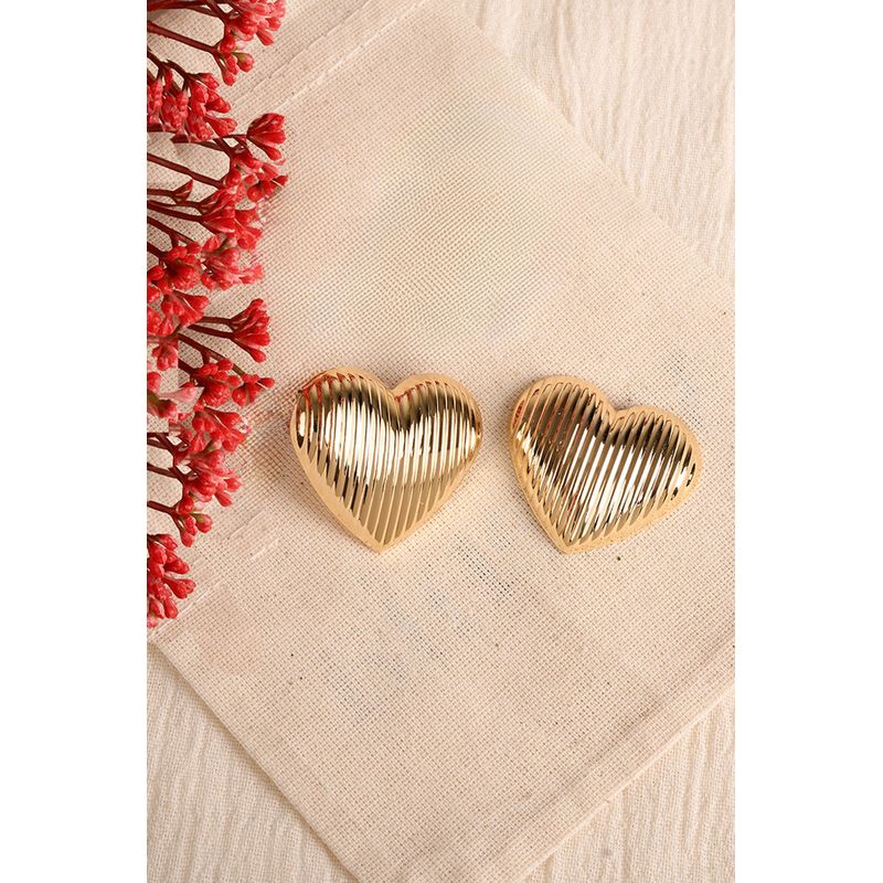 Fashion, accesorii si bijuterii - Femei - Bijuterii femei - Cercei femei - Cercei, Heliophilia, metal, auriu, marime unica, 757ELS1334 - Infinity.ro