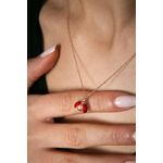 Fashion, accesorii si bijuterii - Femei - Bijuterii femei - Coliere femei - Colier, Heliophilia, argint 925, aur roz, dama, 136ELS1183 - Infinity.ro