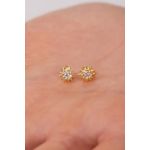 Fashion, accesorii si bijuterii - Femei - Bijuterii femei - Cercei femei - Cercei, Heliophilia, femei, auriu, argint 925, 757ELS1975 - Infinity.ro