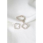 Fashion, accesorii si bijuterii - Femei - Bijuterii femei - Cercei femei - Cercei, Heliophilia, argint 925, argintiu, diametru 12.2 mm, stud - Infinity.ro