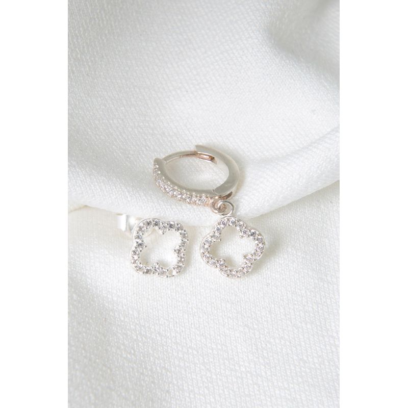 Fashion, accesorii si bijuterii - Femei - Bijuterii femei - Cercei femei - Cercei, Heliophilia, argint 925, argintiu, diametru 12.2 mm, stud - Infinity.ro