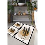 Casa si Gradina - Textile si covoare - Covoare - Covorase baie - Set covorase de baie, L'essentiel Maison, multicolor, 50x60 cm (2 buc), 60x100 cm (1 buc), 100% poliester, antiderapant, 510CHL1294 - Infinity.ro