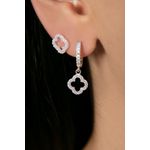 Fashion, accesorii si bijuterii - Femei - Bijuterii femei - Cercei femei - Cercei, Heliophilia, argint 925, argintiu, diametru 12.2 mm, stud - Infinity.ro