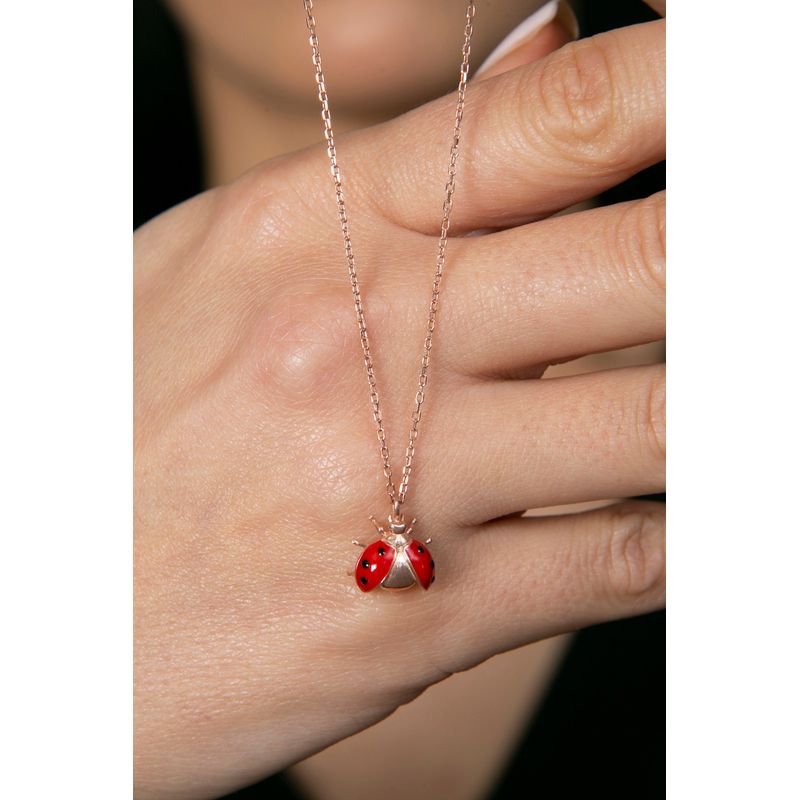 Fashion, accesorii si bijuterii - Femei - Bijuterii femei - Coliere femei - Colier, Heliophilia, argint 925, aur roz, dama, 136ELS1183 - Infinity.ro