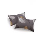 Casa si Gradina - Textile si covoare - Lenjerii de pat - Fete de perna - Set fete de perna, L'essentiel Maison, auriu si gri, 50x70 cm, 65% bumbac 35% poliester, 2 bucati - Infinity.ro