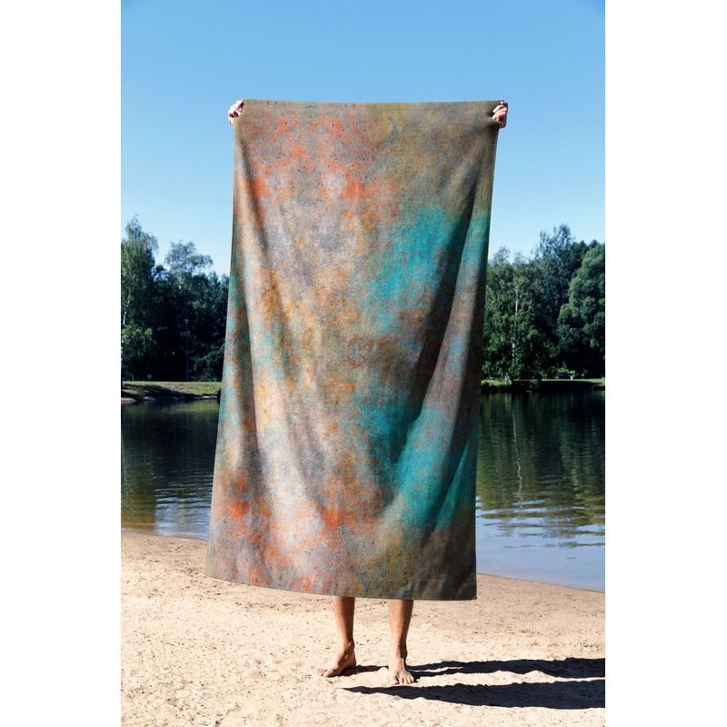 Casa si Gradina - Textile si covoare - Textile baie - Prosoape - Prosop de plaja, L'essentiel Maison, multicolor, 70x130 cm, microfibra, 450AST1131 - Infinity.ro