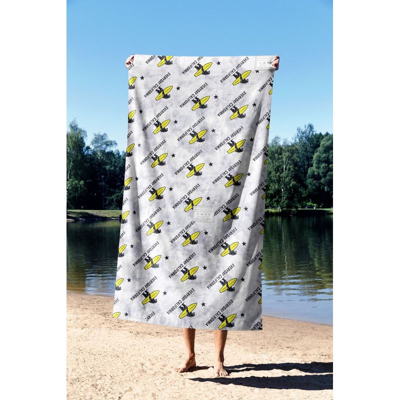 Casa si Gradina - Textile si covoare - Textile baie - Prosoape - Prosop de plaja, L'essentiel Maison, multicolor, 70x130 cm, microfibra, 450AST1131 - Infinity.ro